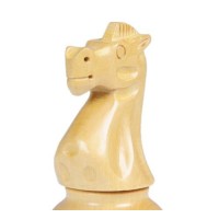Pièces d'échecs Staunton Deluxe Padouk - Taille 5