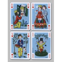Cartes à jouer Les amoureux de Peynet