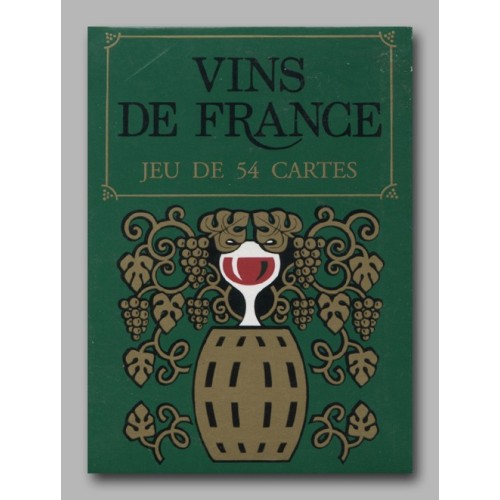 Cartes à jouer Vins de france