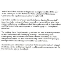NIMZOVITCH - My System New Translation, second edition (Hard Cover)