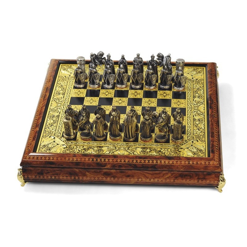 Jeu d'échecs espagnol or