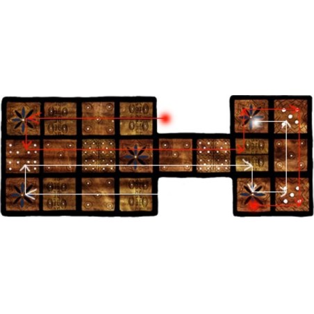 Jeu royal d'Ur en bois