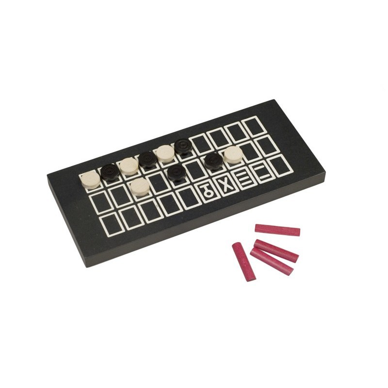 Jeu de Senet noir design