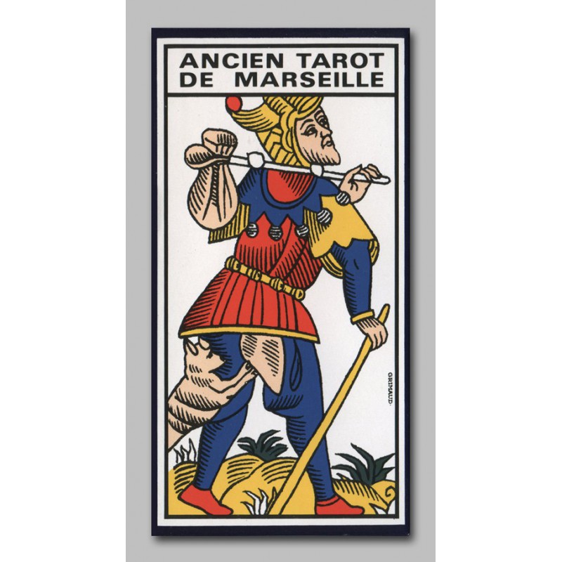 Tarot de Marseille, jeu de cartes divinatoires.