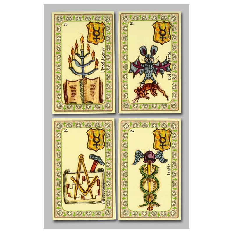Oracle de Belline : les associations de cartes et leur