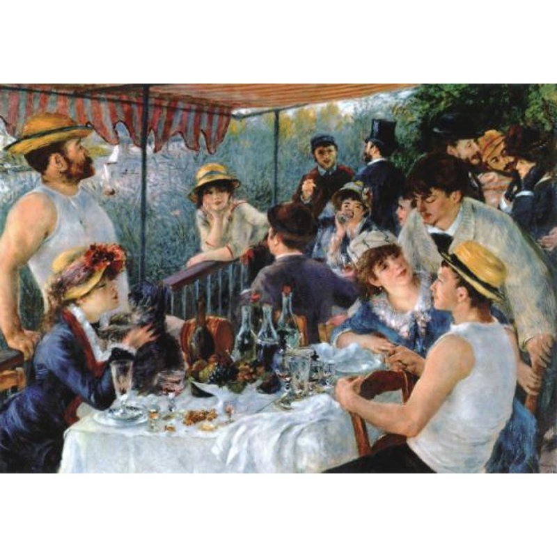 Puzzle 250 pièces - Le déjeuner des canotiers, Renoir