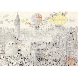 Puzzle 1080 pièces - Londres de Fabio Vettori