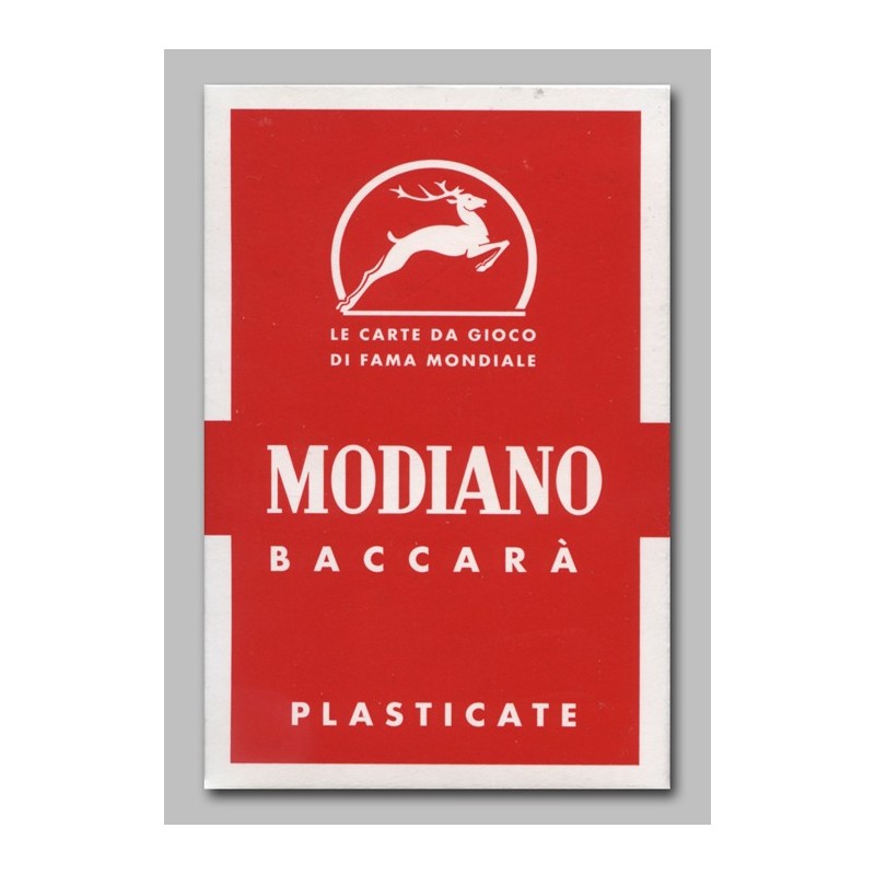 Cartes de Baccara rouge