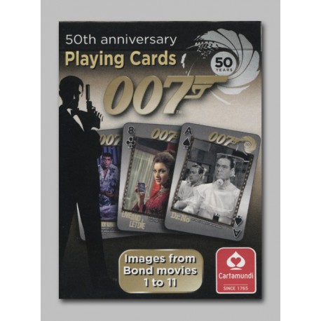 Cartes James Bond I - 50eme anniversaire