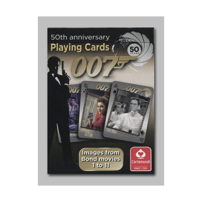 Cartes James Bond I - 50eme anniversaire