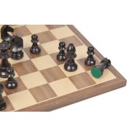 Jeu d'Echecs Chavet et Noyer Taille 4 - Ensemble Complet