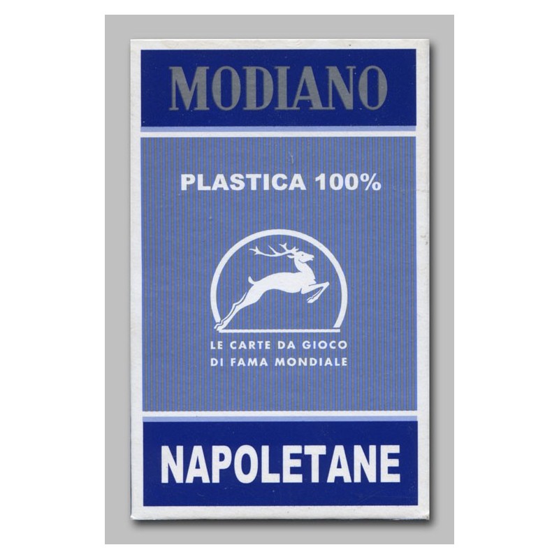 Cartes à jouer Napolitaine 100 % plastique