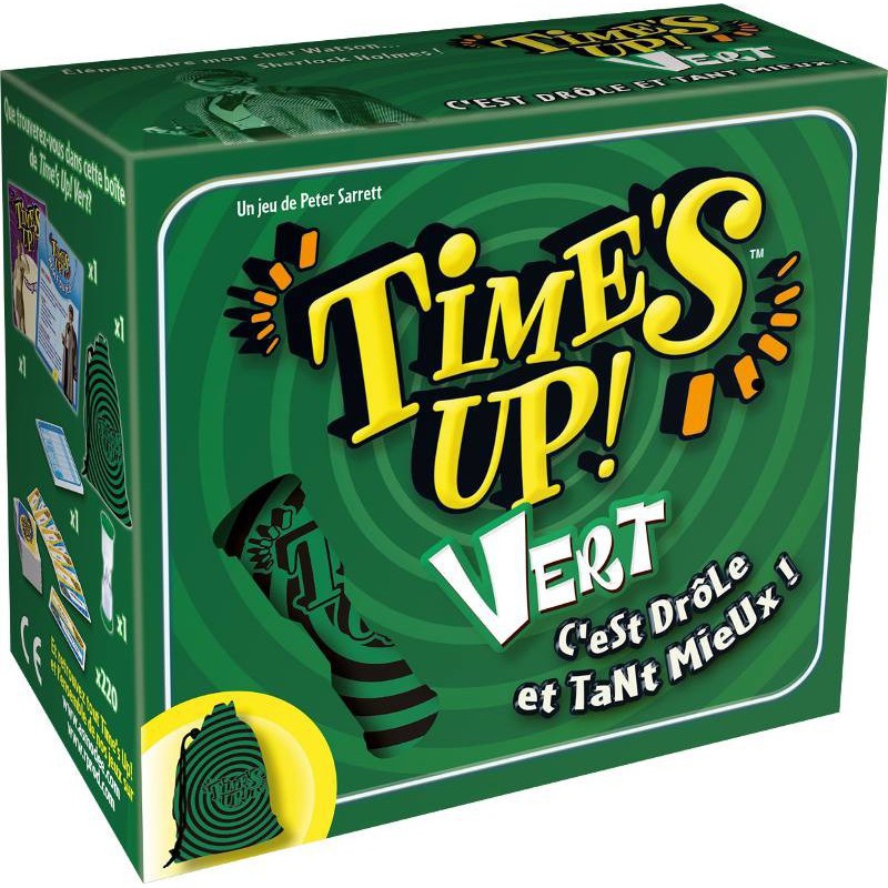Time's up - Vert - Variantes