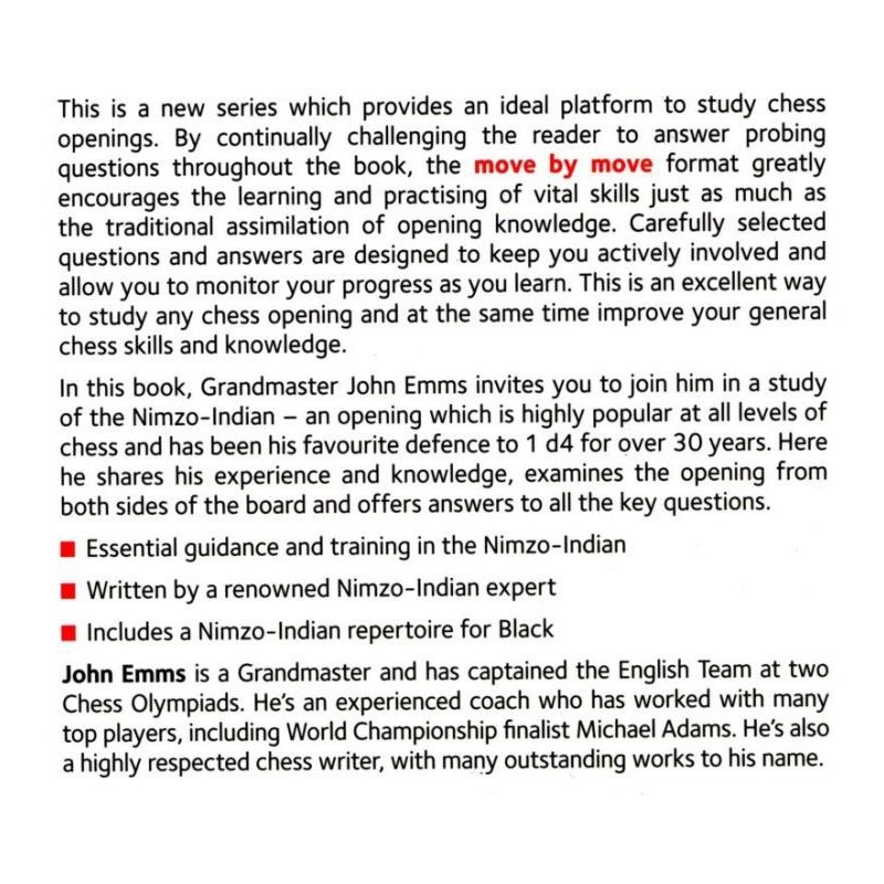 EMMS - The Nimzo-Indian move by move