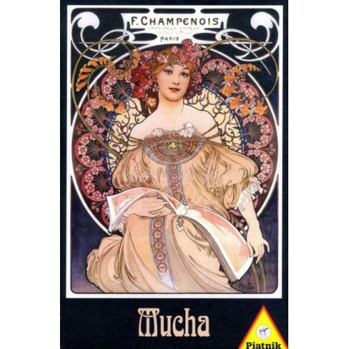 Puzzle 1000 pièces - Traumerei de Mucha