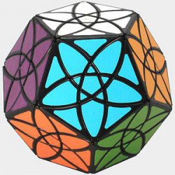 Cube Bauhinia Dodecahedron Black - MF8