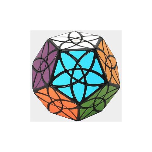 Cube Bauhinia Dodecahedron Black - MF8