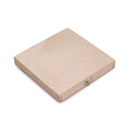 Coffret d'échecs en bois magnétique avec pièces plastique - petit modèle