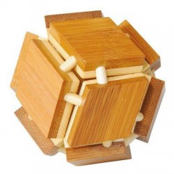 Casse-tête en bambou Magische Box - 3 étoiles