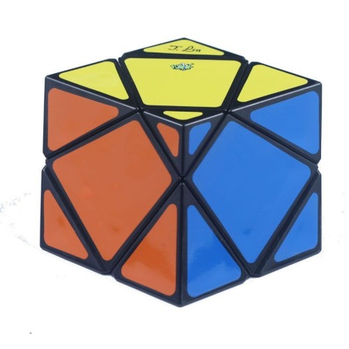Cube Skewb Squished Black -...