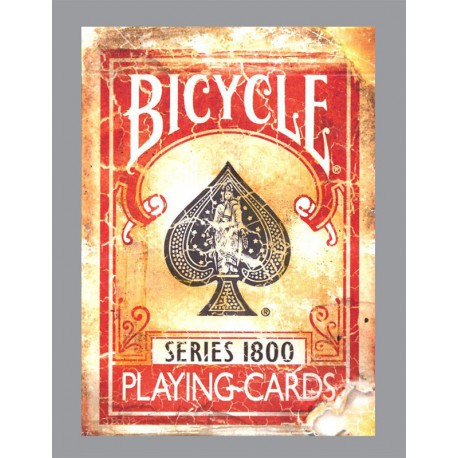 Bicycle Vintage series 1800 Rouge
