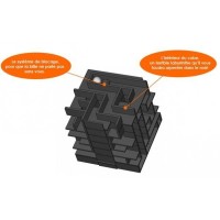 Cube Inside marron vicious