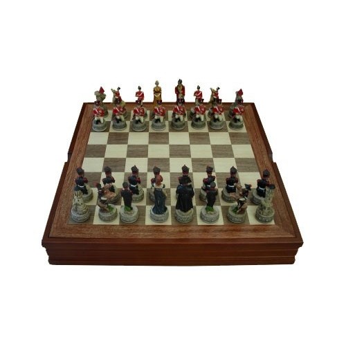 Coffret d'échecs Napoléon-Wellington n°3 (40cm)