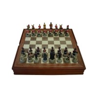 Coffret d'échecs Napoléon-Wellington n°3 (40cm)