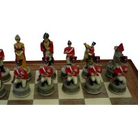 Coffret d'échecs Napoléon-Wellington n°3 (40cm)
