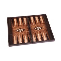 Backgammon noir - moyen modèle