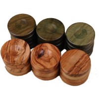 Pions de Backgammon Olive vert grand modèle