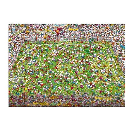 Puzzle 4000 pièces - Crazy world cup Mordillo