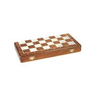 Coffret d'Echecs en Bois Pliant Taille 5