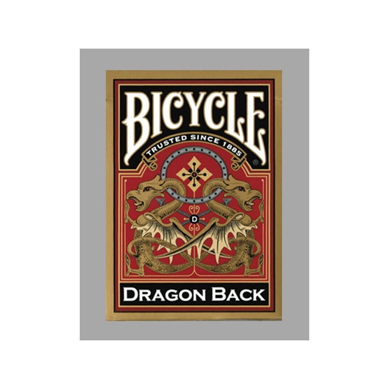 Bicycle Dragon Back Gold