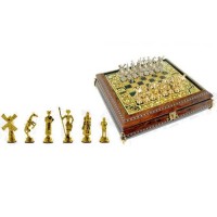 Jeu d'échecs espagnol or Don Quichote