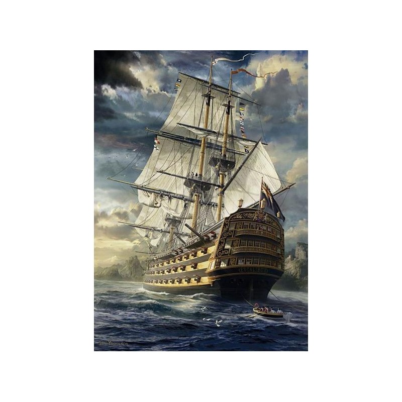 Puzzle 1000 pièces - Toutes voiles dehors