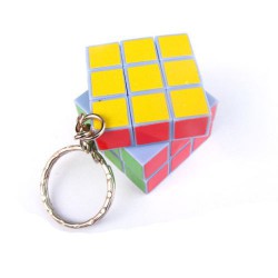 Cube porte-clé white 3x3