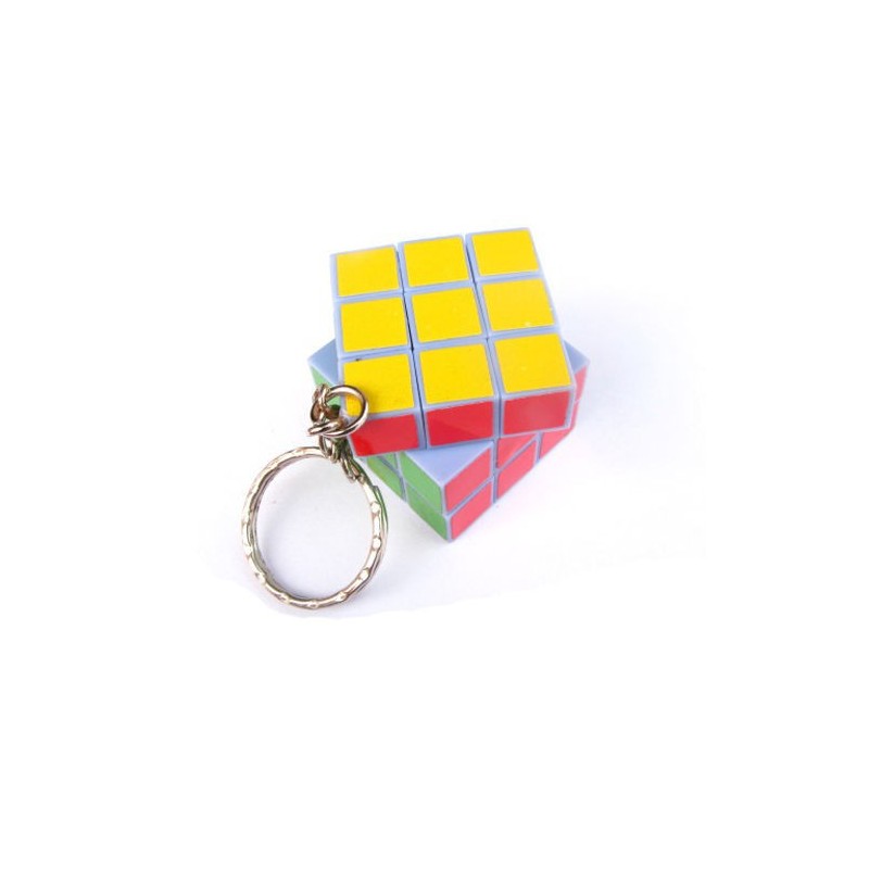 Cube porte-clé white 3x3