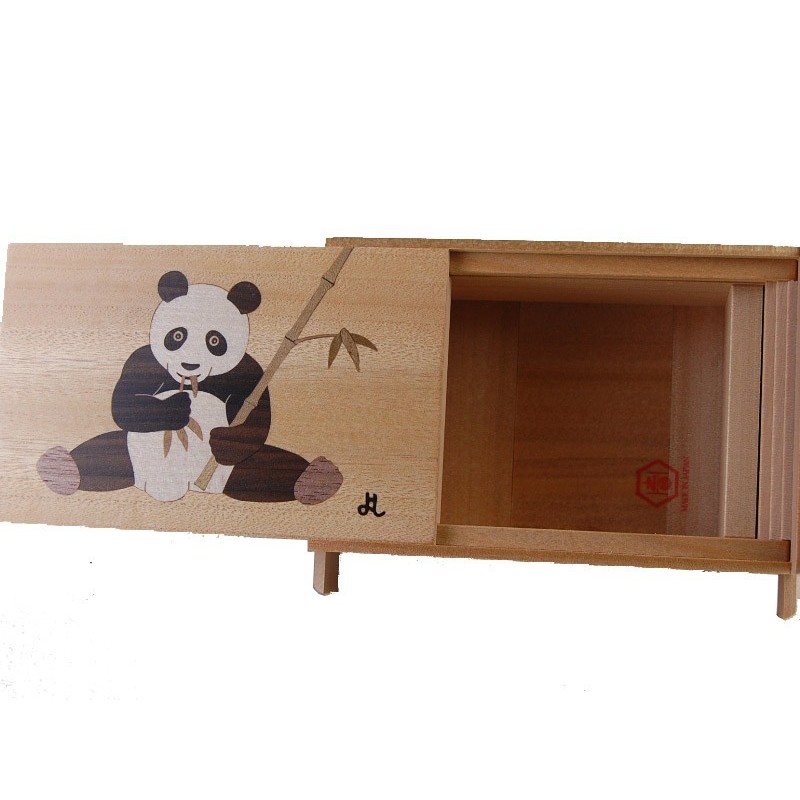 Boite à secret japonaise 5 sun 27 steps Panda Boutique Variantes.