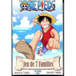 Jeu de 7 familles - One Piece