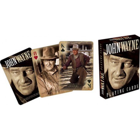 Cartes à jouer John Wayne