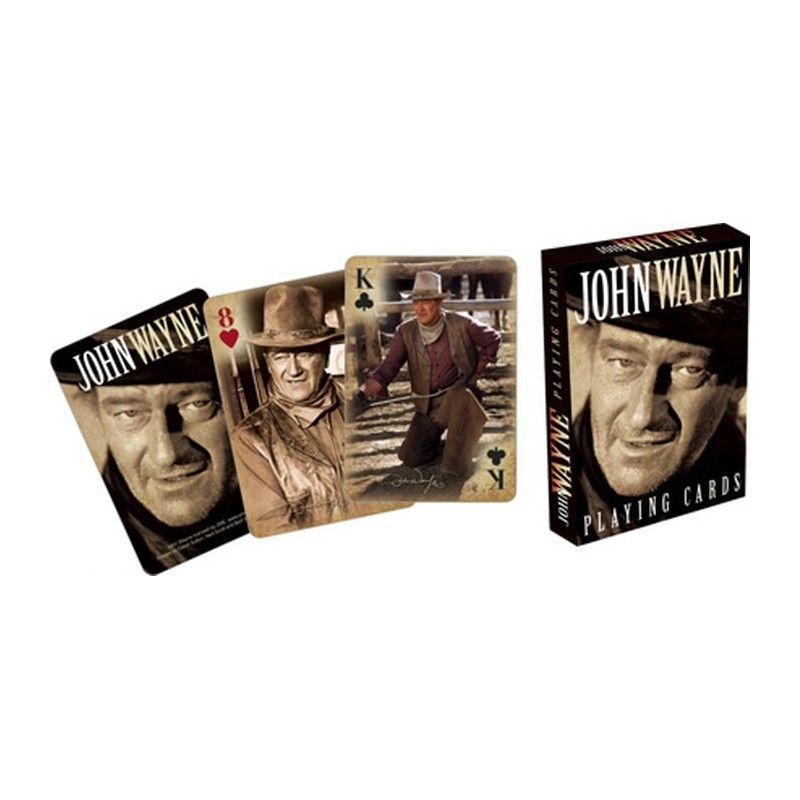 Cartes à jouer John Wayne