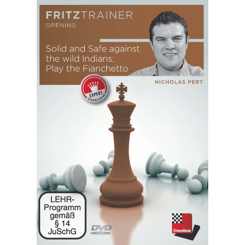 DVD Nicholas Pert: Solid and Safe against the wild Indians: Play the Fianchetto