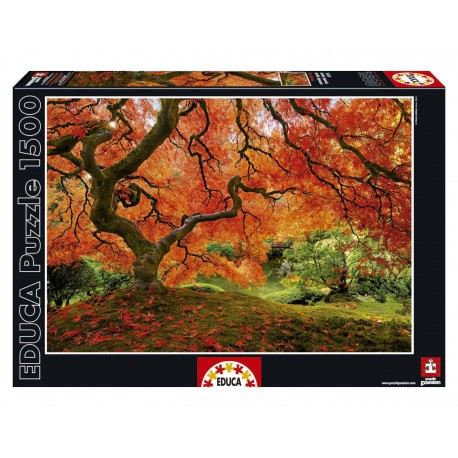 Puzzle 1500 pièces - Jardin japonais