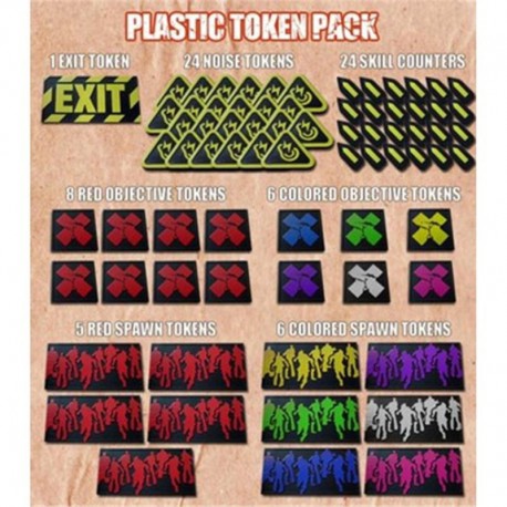 Zombicide : Plastic token Pack