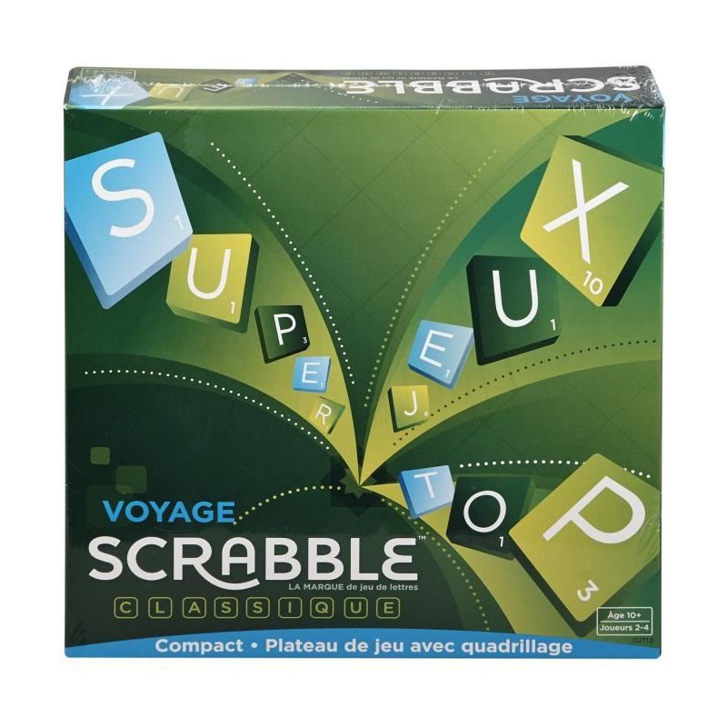 Acheter - Scrabble Voyage - Jeu de Société - Boutique Variantes Paris
