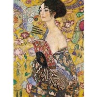 Puzzle 1000 pièces - Femme à l'éventail de Gustave Klimt