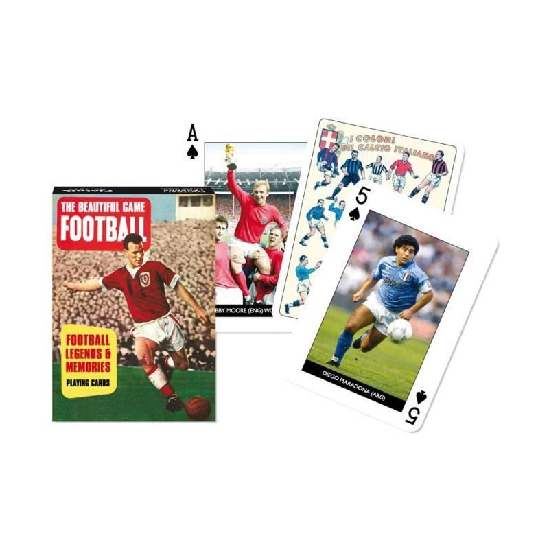 Cartes à jouer The Beautiful game Football