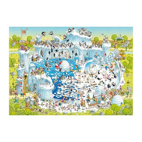 Puzzle 1000 pièces - Polar Habitat - Degano