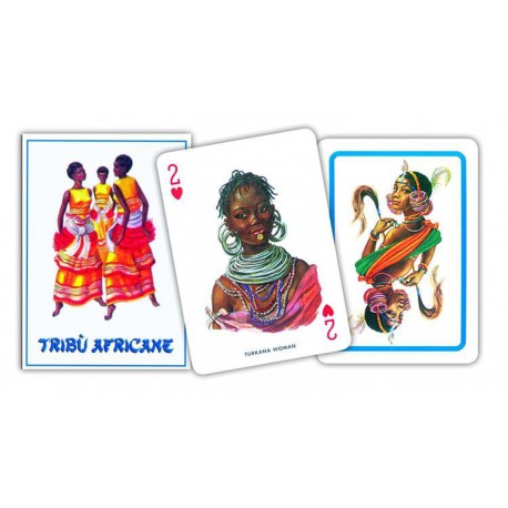 Cartes à jouer Tribu Africaine